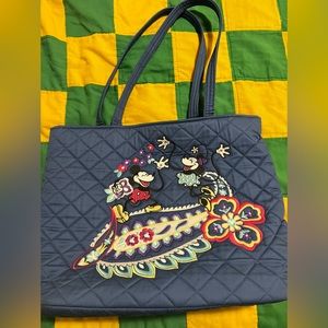 Vera Bradley Disney Sensational Six Paisley Tote *RARE*